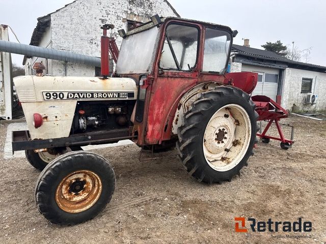 David Brown traktor med trækløver