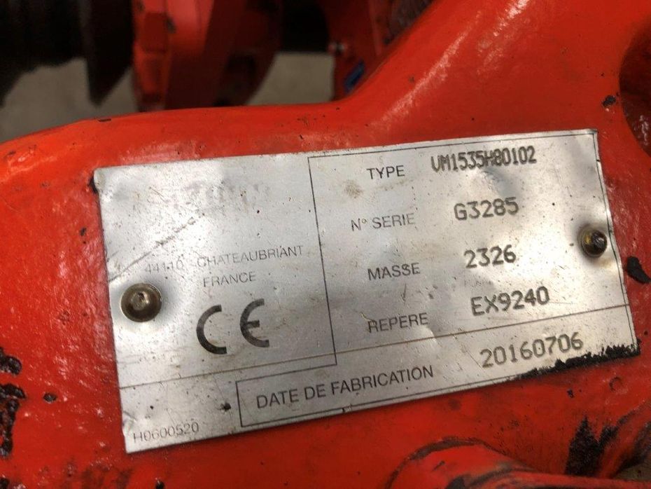 Kuhn Vari-Master 153 - Plove - Vendeplove - 8