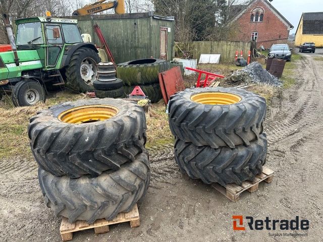 Hjul til Hydrema Rendegraver 4 stk