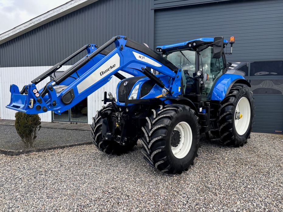 New Holland T7.215 S frontlift + frontlæsser, som ny - Traktorer - Traktorer 4 wd - 3