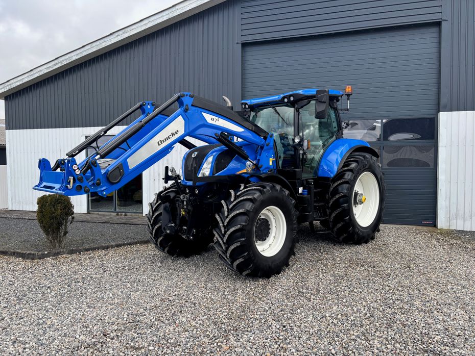 New Holland T7.215 S frontlift + frontlæsser, som ny - Traktorer - Traktorer 4 wd - 1