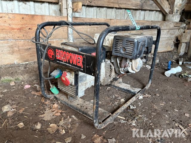 Europower EP6500T - 7 kVA