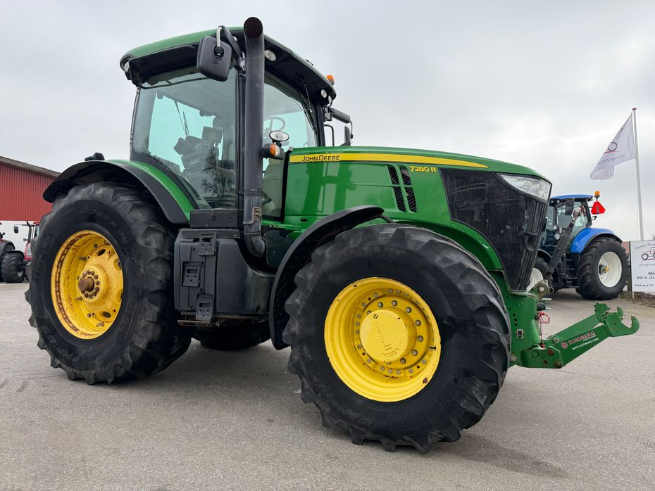 Traktorer 4 wd John Deere, 7280R KUN 4200 TIMER OG FRONT PTO! Maskinbladet