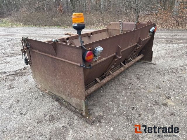 Grusudlægger i harddoxstål 