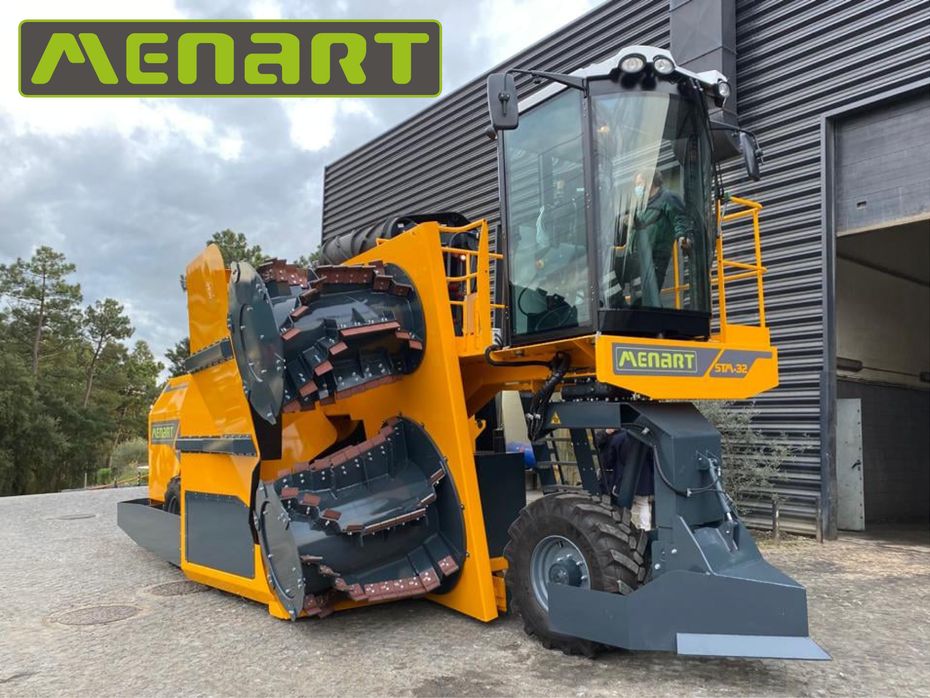 Menart STM-32 kompostvender med sideudkast - Genbrug Bio - Milevendere - 2