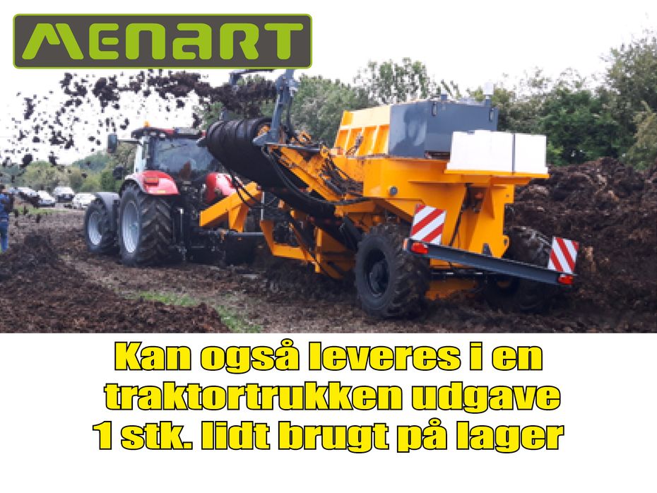 Menart STM-32 kompostvender med sideudkast - Genbrug Bio - Milevendere - 6