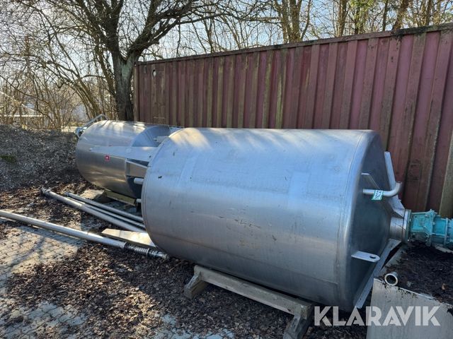 Chris Jensen Tank 2500 Liter og 1800 Liter