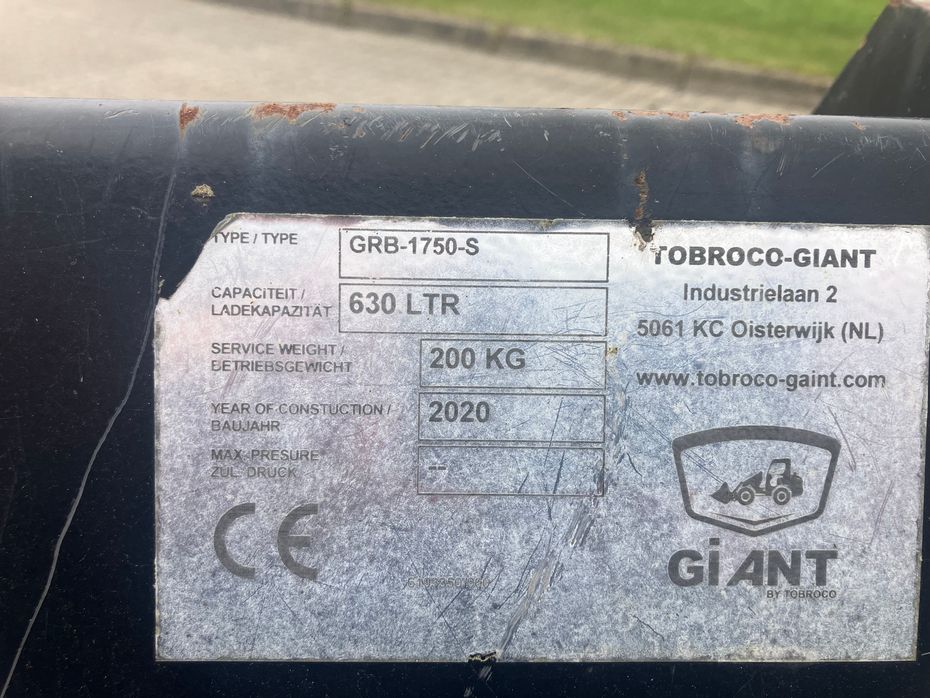Giant skovl 175cm - Minilæsser tilbehør - Redskaber - 6