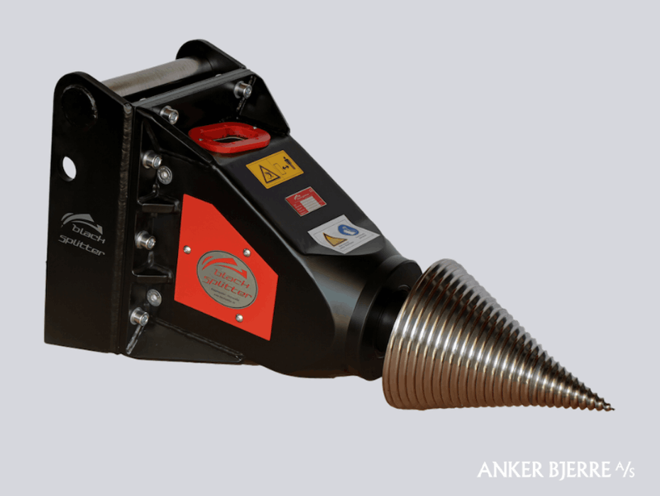 Black Splitter S2X Keglekløver - Brændekløver - 1