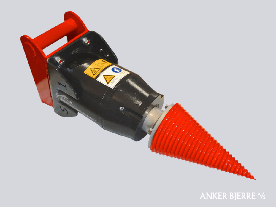 Black Splitter S1 Keglekløver - Brændekløver - 1