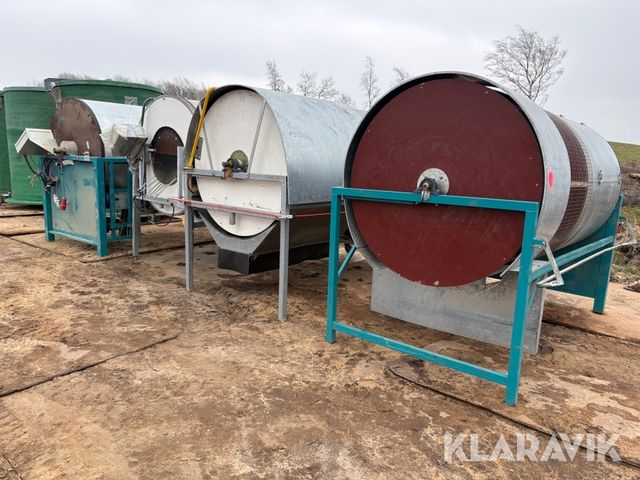 Hedensted Gruppen HG 4 tromler i alt