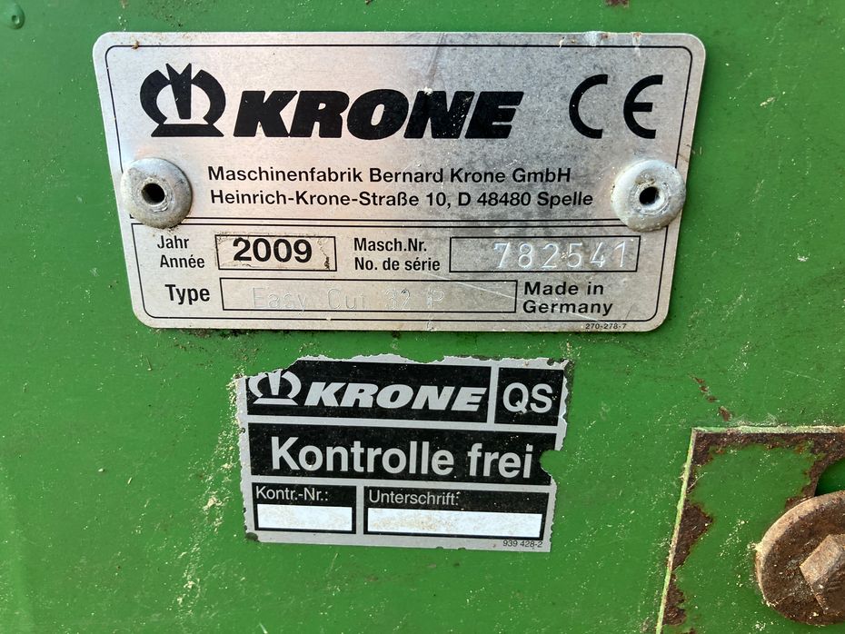 KRONE easy cut 9140 + 32P - Græsmaskiner - Skårlæggere/skivehøstere - 6