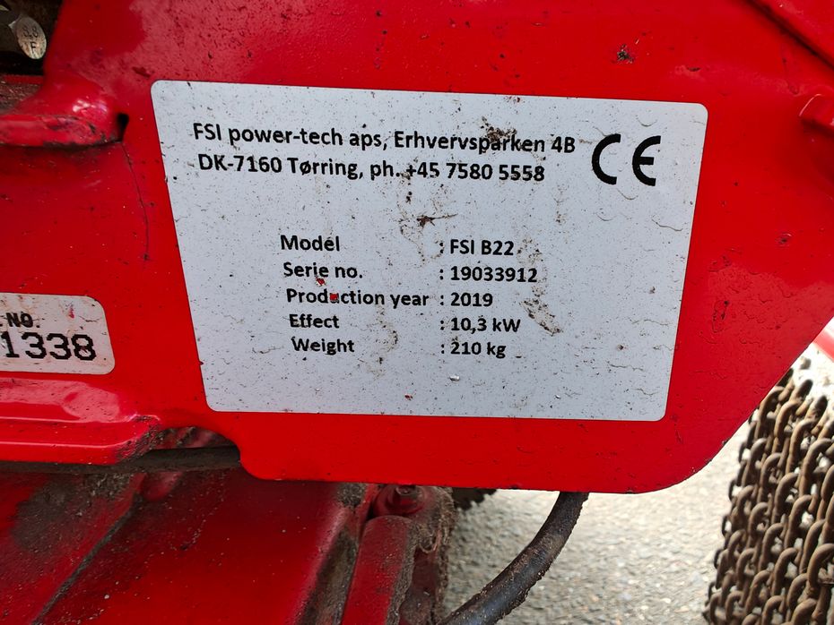 Stubfræser FSI power-tech, FSI B22 (2019) Maskinbladet