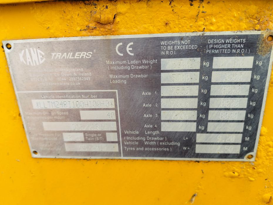 KANE Blokvogn med manuelle ramper - Vogne - Maskintransportvogne - 8