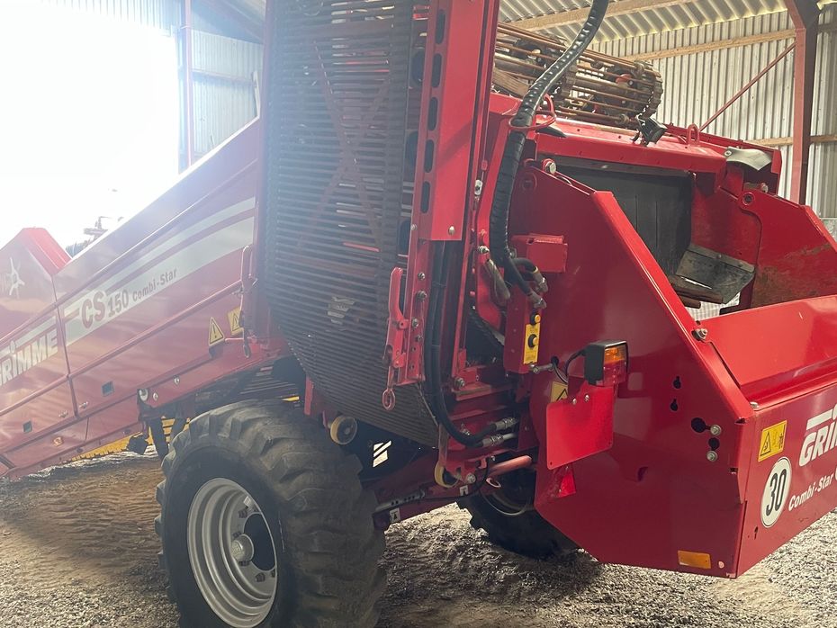 Grimme CS-150 Combistar - Kartoffelmaskiner - Stenstrenglæggere - 4