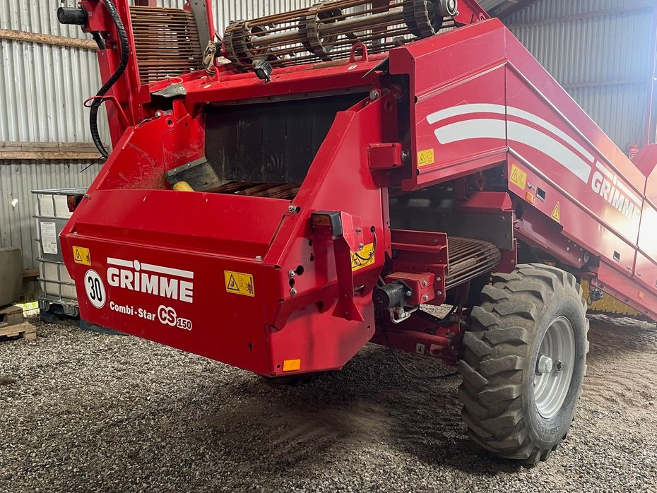 Grimme CS-150 Combistar - Kartoffelmaskiner - Stenstrenglæggere - 3