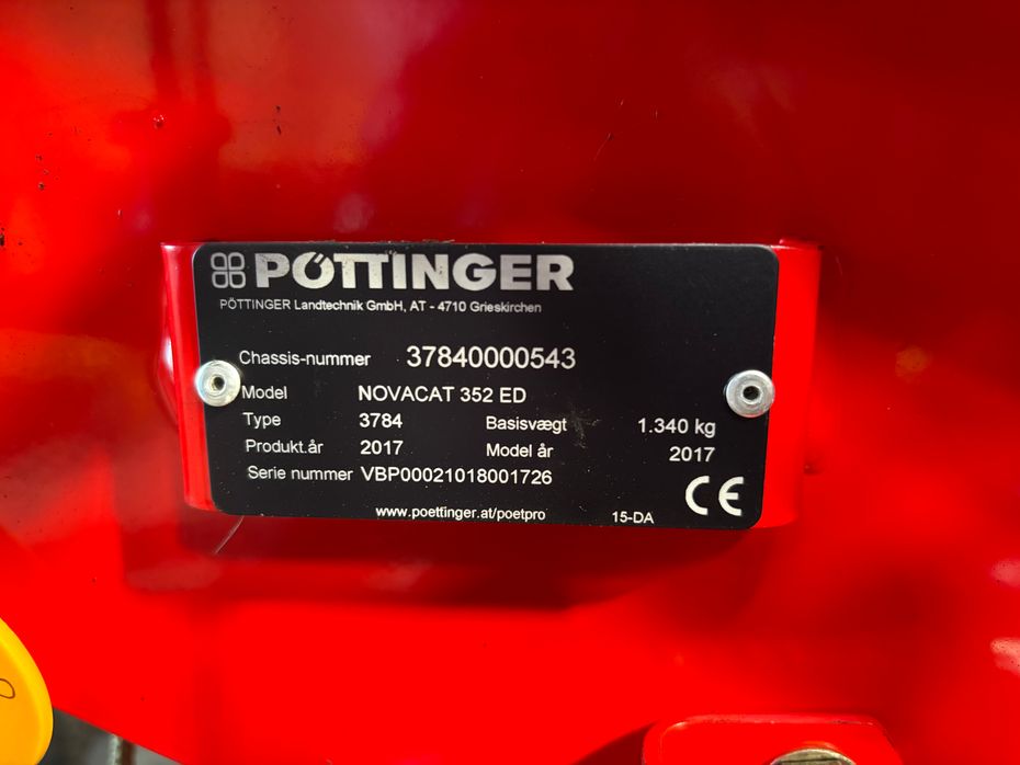 Pöttinger Novacat 352 ED - Græsmaskiner - Skårlæggere/skivehøstere - 5