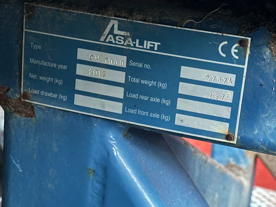 Asa Lift CM-1000 - Grøntsagsmaskiner - Gulerodsoptagere - 12