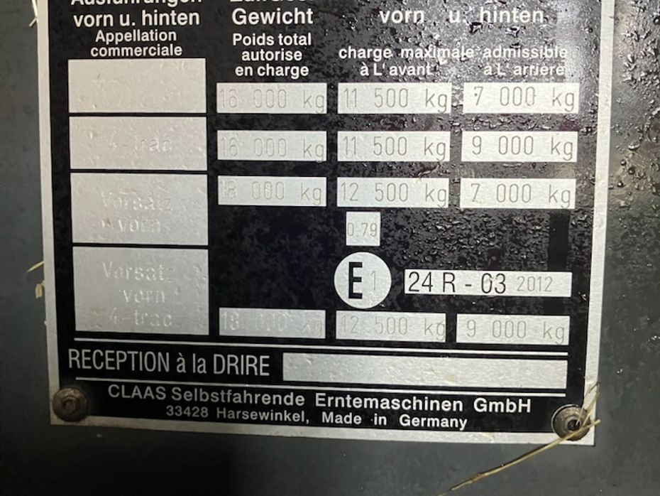 CLAAS Lexion 450 - Høstmaskiner - Mejetærskere - 8