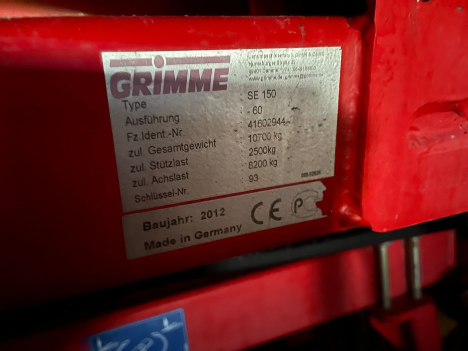 Grimme SE-170-60-NB XXL - Kartoffelmaskiner - Optagere - 16