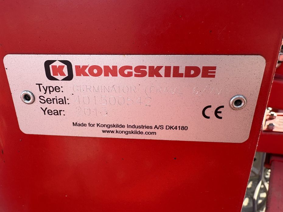 Kongskilde 7 meter germinator med CROSKILL tromle bagerst. Velegnet til roer, spinat og andre speciel afgrøder. - Harver - Såbedsharver - 6