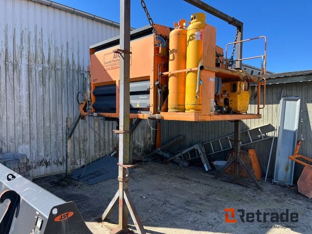 ATC 5 ton Isoleret asfaltcontainer med galgeophæng