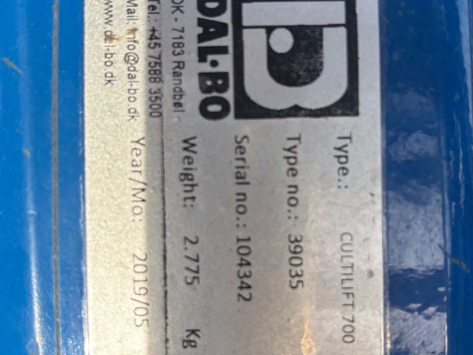 Dalbo CULTILIFT 700 - Harver - Såbedsharver - 2