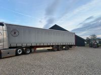 KRONE 24 ton gardintrailer med læssebagsmæk Krone 24T med læsserampe - Lastbiler - Fast kasse - 6