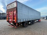 KRONE 24 ton gardintrailer med læssebagsmæk Krone 24T med læsserampe - Lastbiler - Fast kasse - 7