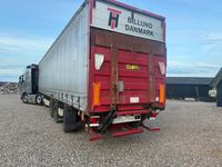 KRONE 24 ton gardintrailer med læssebagsmæk Krone 24T med læsserampe - Lastbiler - Fast kasse - 2