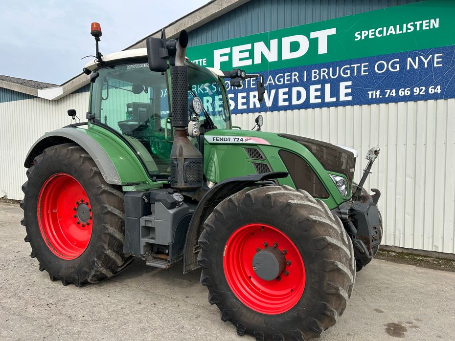 Fendt 724 Vario SCR Profi Plus Få Timer. Luftanlæg - Traktorer - Traktorer 4 wd - 4