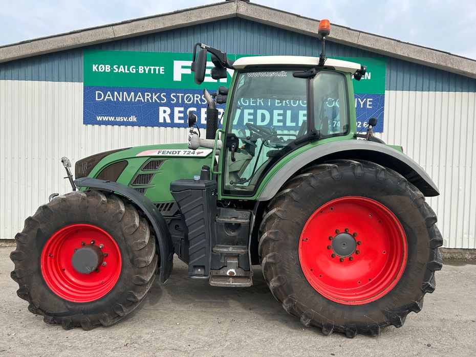 Fendt 724 Vario SCR Profi Plus Få Timer. Luftanlæg - Traktorer - Traktorer 4 wd - 1