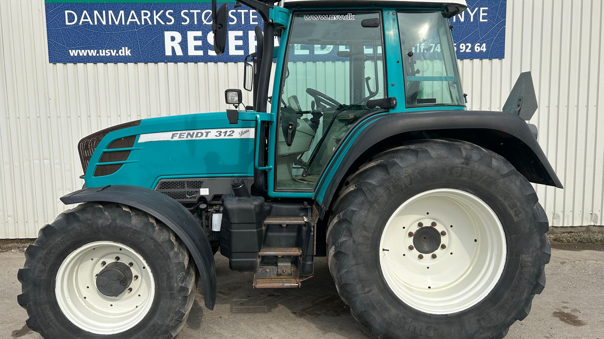Fendt 312 Vario Få Timer. Med Luftanlæg