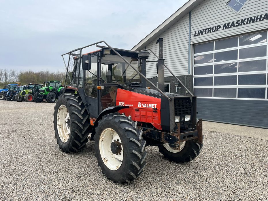 Valmet 805 GLOX med skovinddækning - Traktorer - Traktorer 4 wd - 16