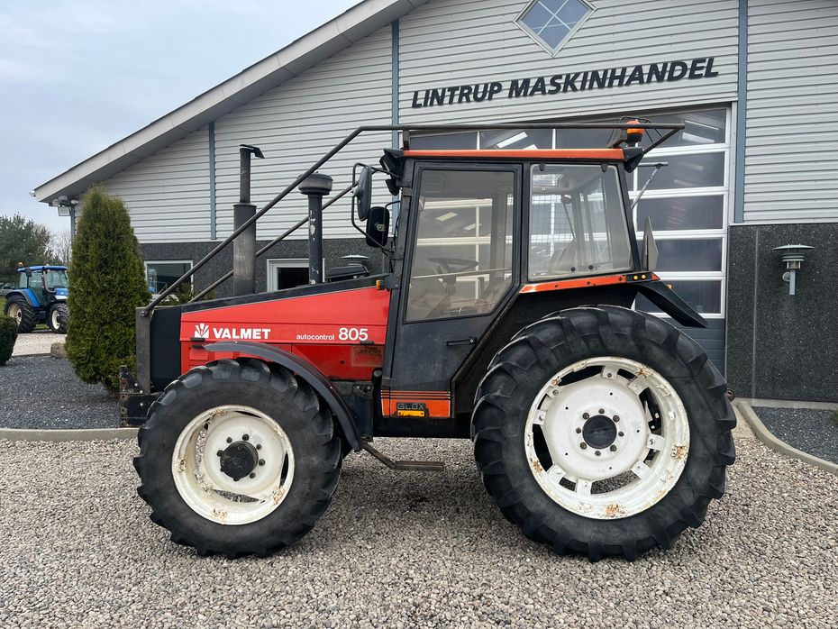 Valmet 805 GLOX med skovinddækning - Traktorer - Traktorer 4 wd - 10