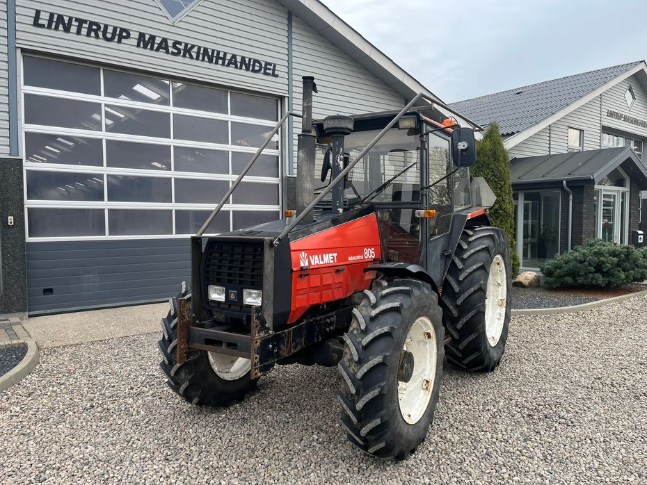 Valmet 805 GLOX med skovinddækning - Traktorer - Traktorer 4 wd - 8