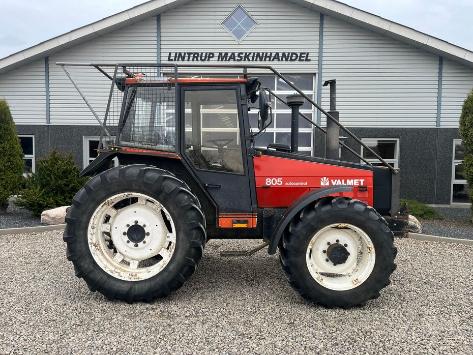 Valmet 805 GLOX med skovinddækning - Traktorer - Traktorer 4 wd - 7