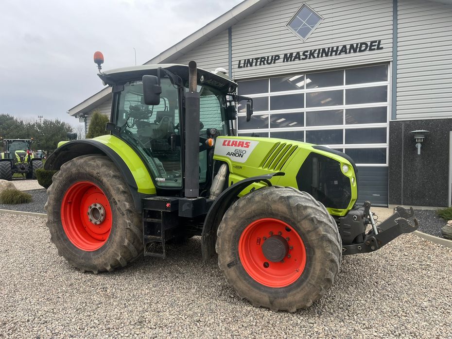 CLAAS ARION 650 Cebis med frontlift - Traktorer - Traktorer 4 wd - 19