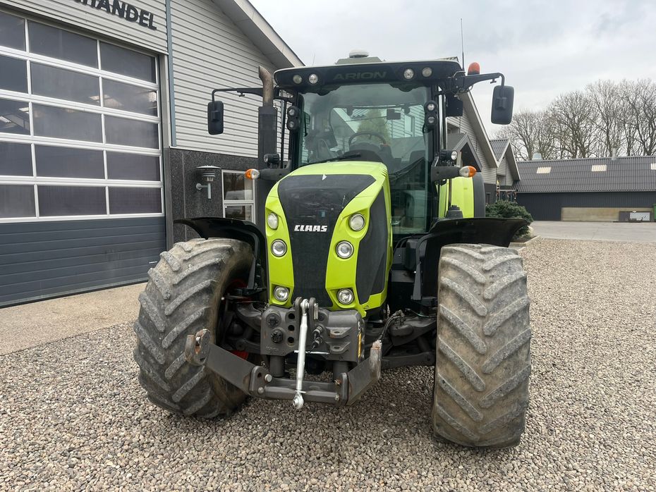 CLAAS ARION 650 Cebis med frontlift - Traktorer - Traktorer 4 wd - 13
