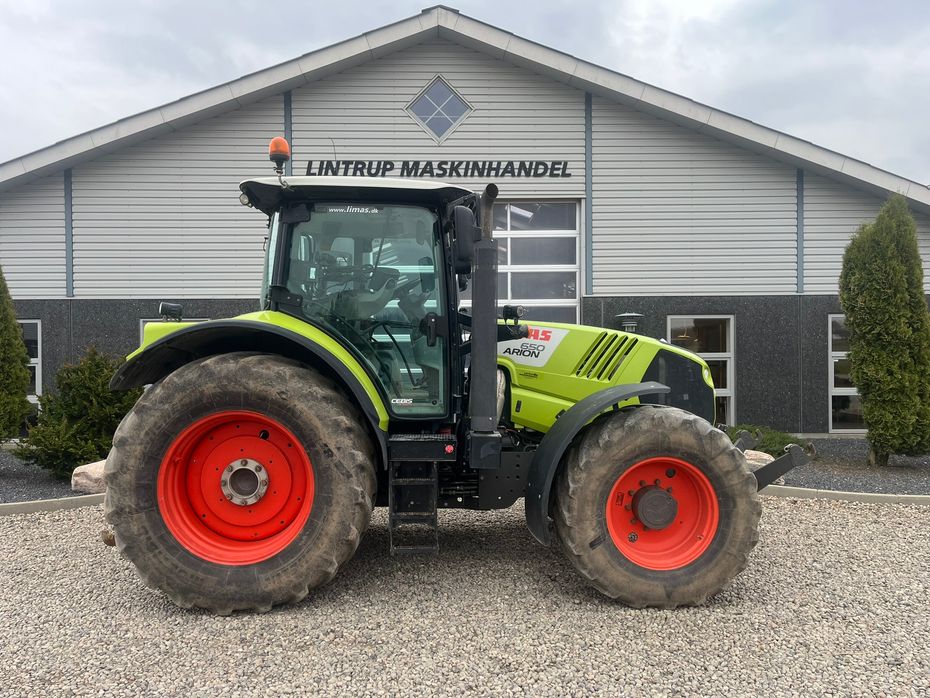 CLAAS ARION 650 Cebis med frontlift - Traktorer - Traktorer 4 wd - 11