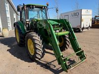 John Deere 6420 Med Frontlæsser - Traktorer - Traktorer 4 wd - 2