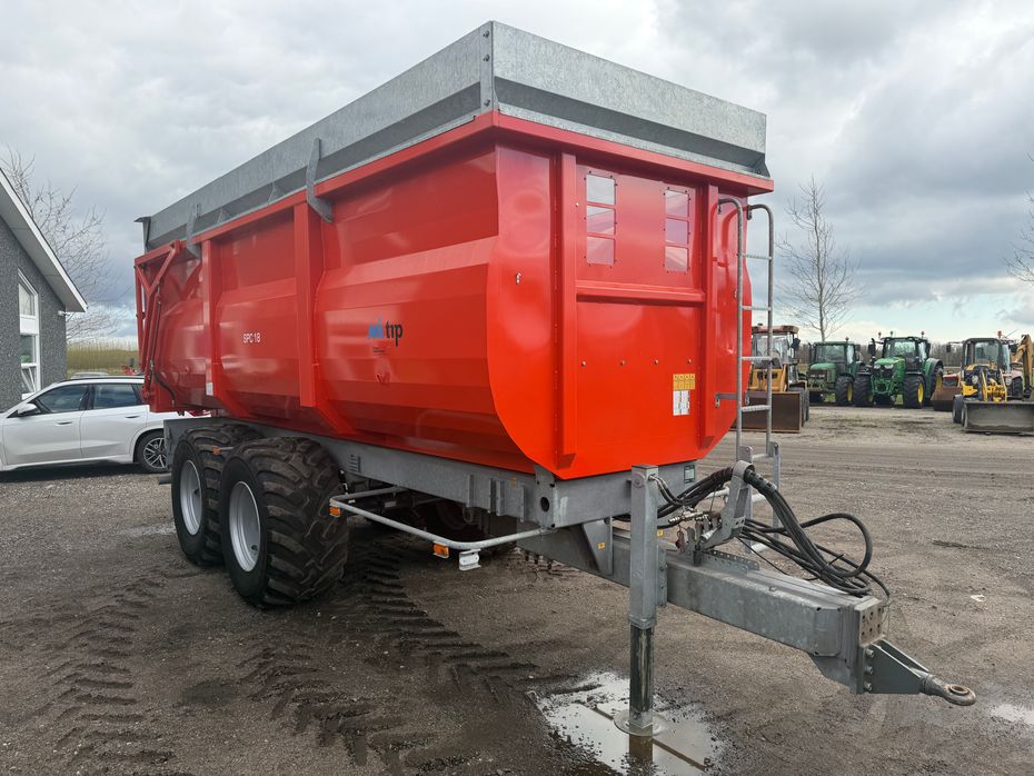 MI Tip SPC18 Med 40 CM Overbygning - Velegnet vogn til kornkørsel, græs, majs, ensilage.  kornkørsel, græs, majs, ensilage - Vogne - Tipvogne - 2