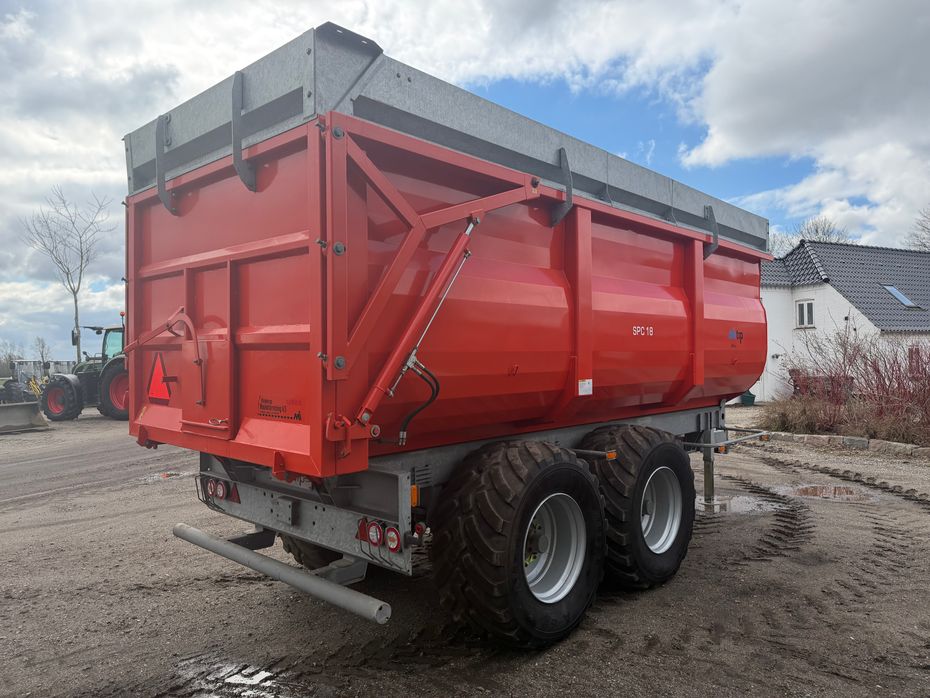 MI Tip SPC18 Med 40 CM Overbygning - Velegnet vogn til kornkørsel, græs, majs, ensilage.  kornkørsel, græs, majs, ensilage - Vogne - Tipvogne - 3