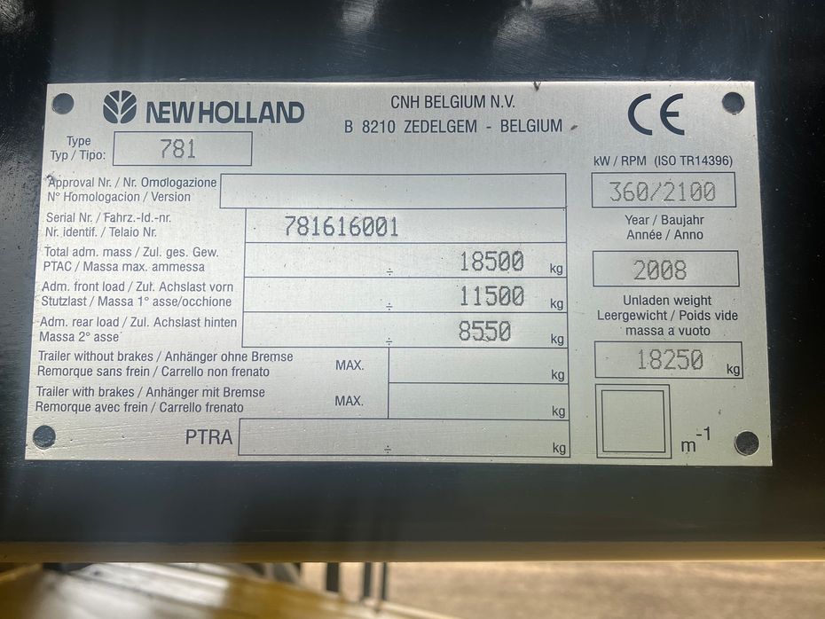 New Holland CR9080 Evolution - Høstmaskiner - Mejetærskere - 11
