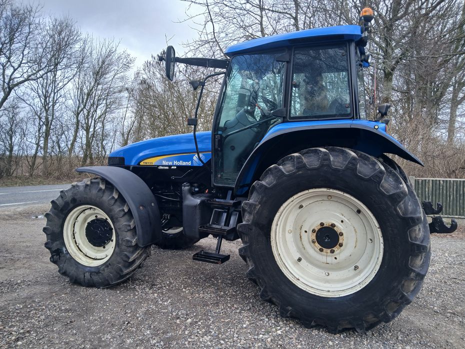 New Holland TM 155 med Range Command ,frontlift og nye bagdæk - Traktorer - Traktorer 4 wd - 3