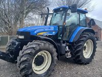 New Holland TM 155 med Range Command ,frontlift og nye bagdæk - Traktorer - Traktorer 4 wd - 2