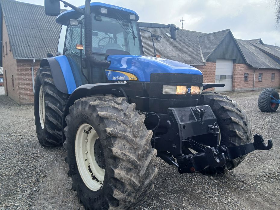 New Holland TM 155 med Range Command ,frontlift og nye bagdæk - Traktorer - Traktorer 4 wd - 1