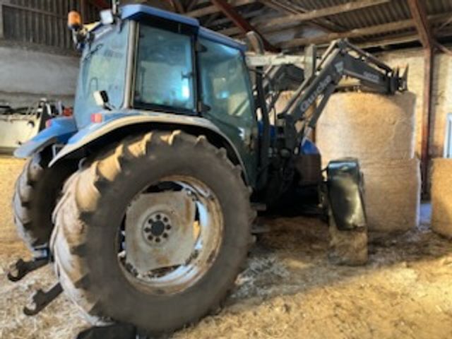 New Holland TS 115 SL Turbo med ÅLØ frontlæsser,og frontlift 