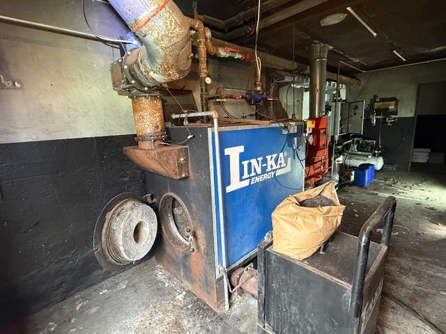 Linka Halmfyr H-100 med cyklon