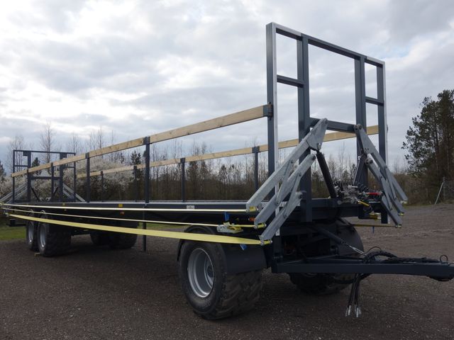 NOC Agro Halmvogn med hydraulisk ballesikring